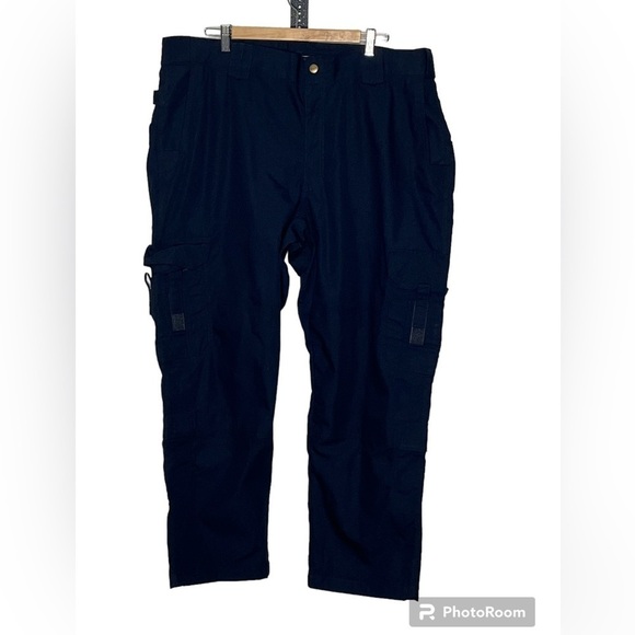 NWOT 5.11 Tactical Cargo Blue Pants Sz 42 X 30 - Picture 1 of 8